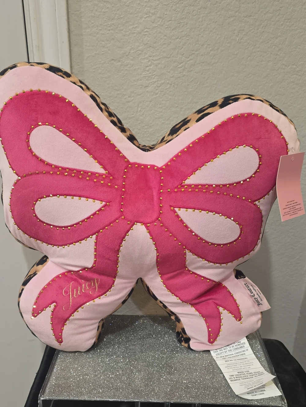 Juicy Couture decorative butterfly